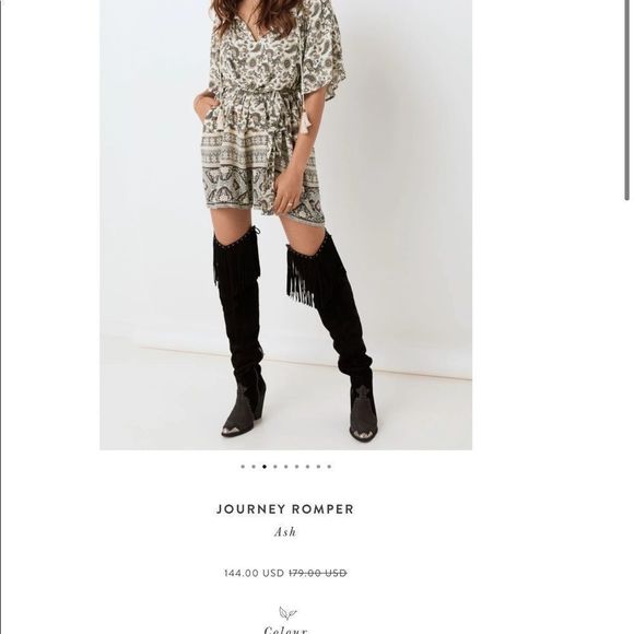 NWT Spell and the Gypsy Collective Journey Romper - Picture 9 of 13